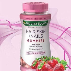 NATURE’S BOUNTY HAIR SKIN & NAILS GUMMIES - 80 GUMMIES